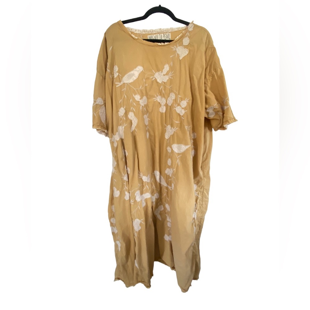Magnolia Pearl Artist Bird Smock Dress
